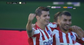 西甲联赛焦点战：赫罗纳VS西班牙人，武磊母队激战成平局